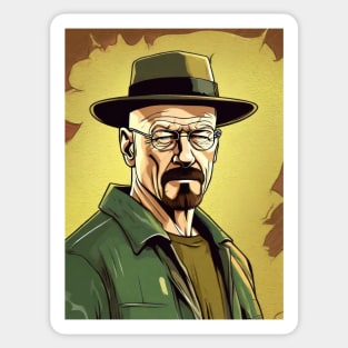 Walter White - Heisenberg Sticker